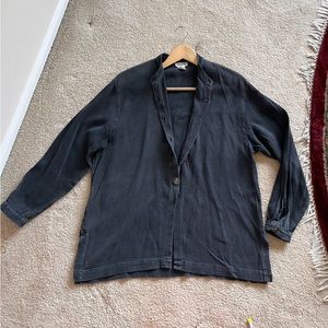 Neiman Marcus silk button down blouse